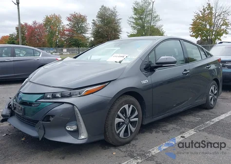 2017 Toyota Prius Prime Advanced из США, поврежденный, VIN JTDKARFP4H3057326